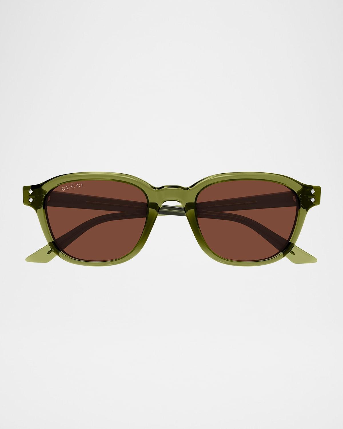 Mens GG1892SM Acetate Square Sunglasses Product Image