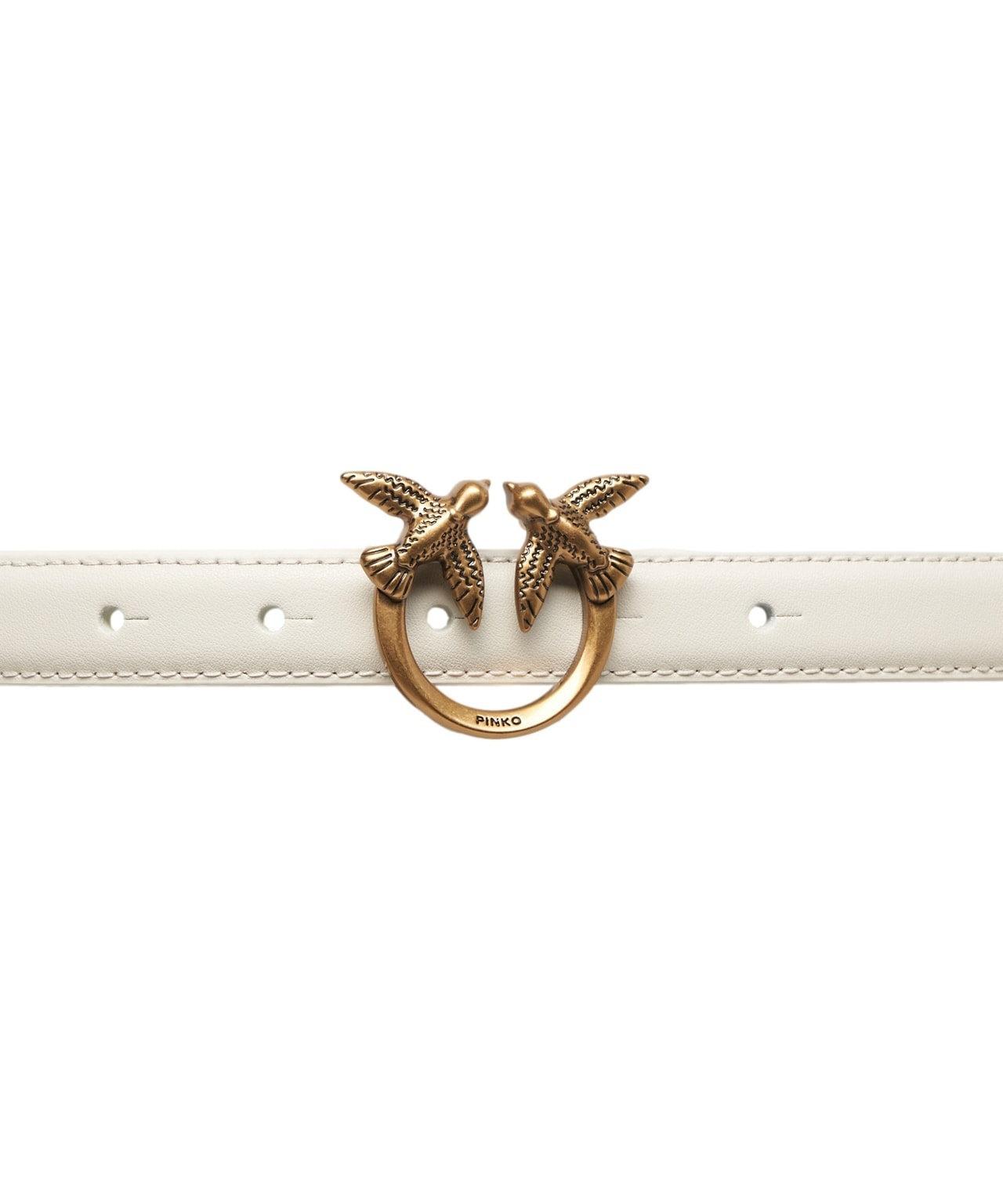 Leather belt 'Love Berry' Product Image