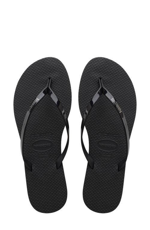 Havaianas You Metallic Flip Flops Product Image