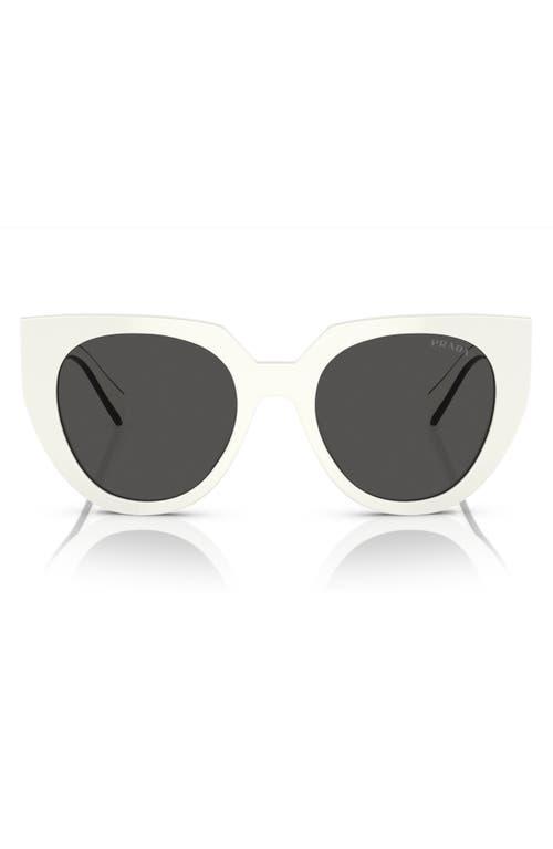 Prada Womens PR 14WS 52mm Tortoise Cat Eye Sunglasses Product Image