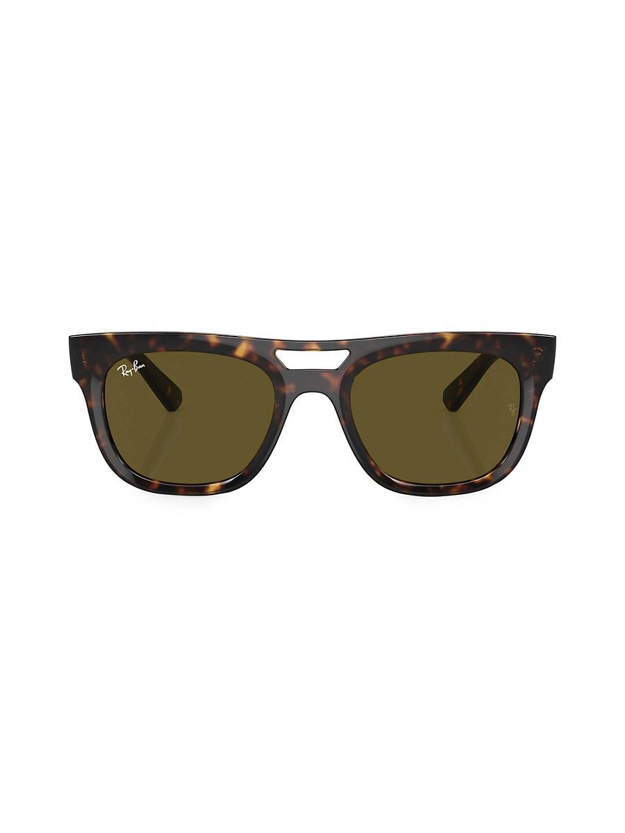 Men's Ray-Ban RB3736 56mm Irregular Mirror Sunglasses, Silver Product Image