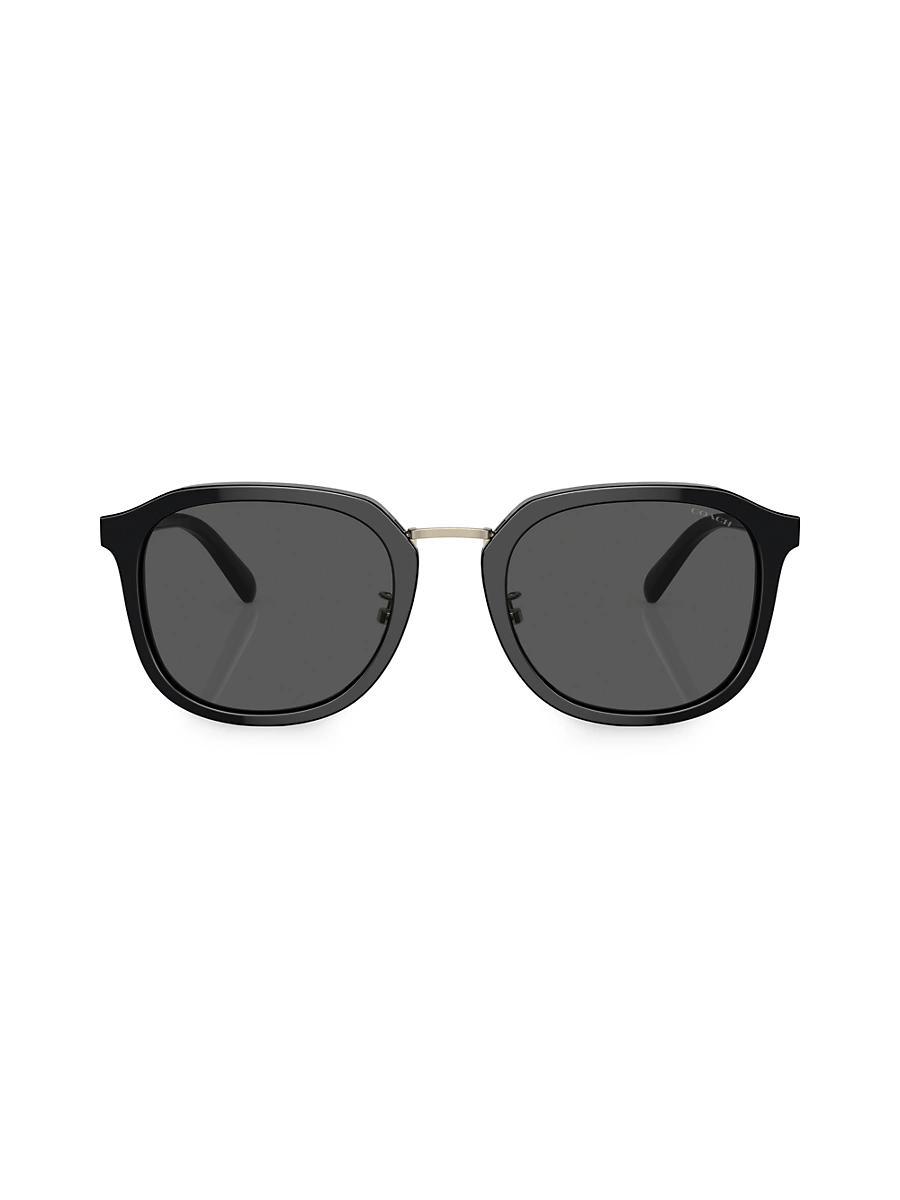 Mens 54MM Round Sunglasses Product Image