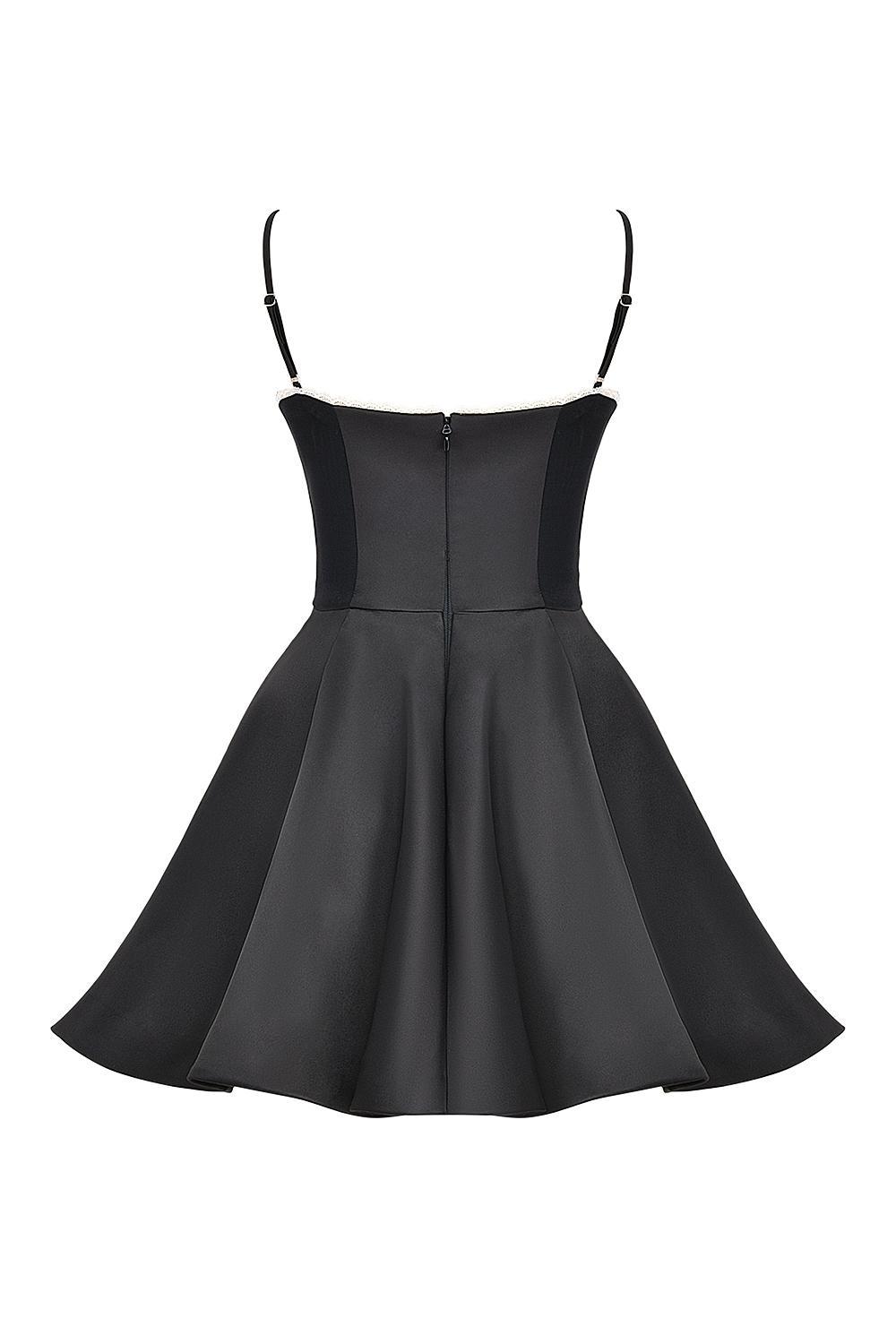 Minimoiselle  black tulle mini dress Product Image