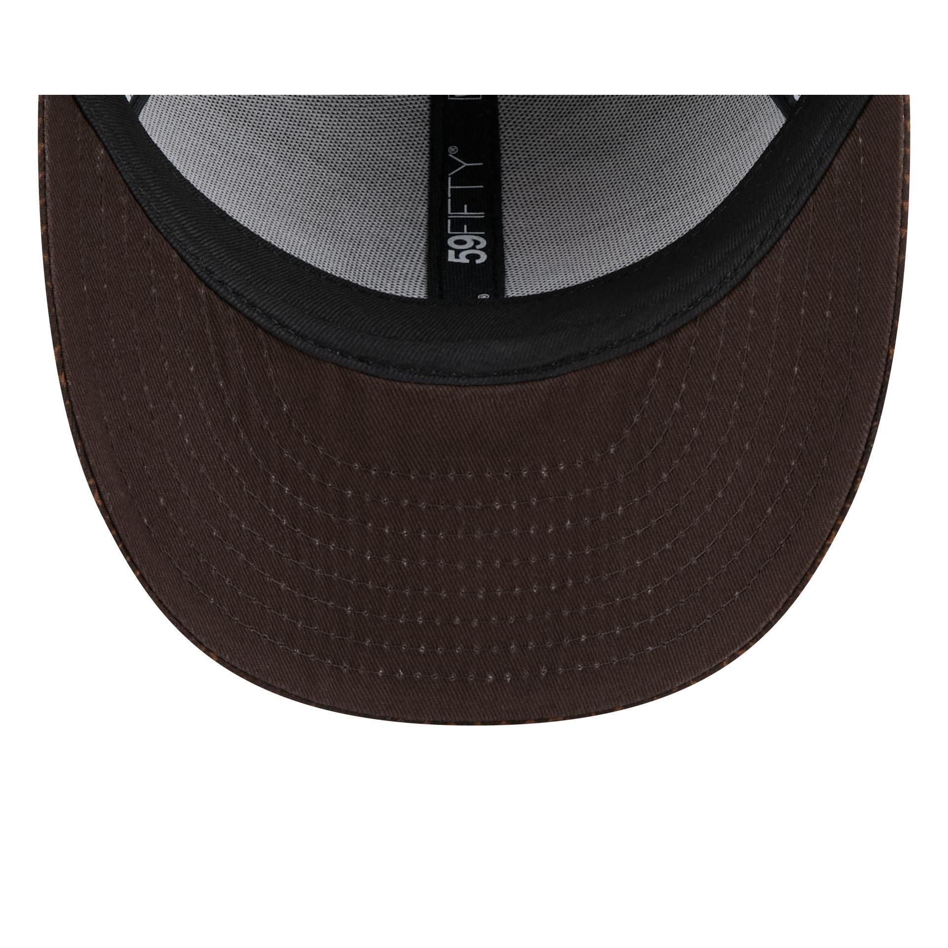 Chicago Bulls Vintage Herringbone 59FIFTY Fitted Hat Male Product Image