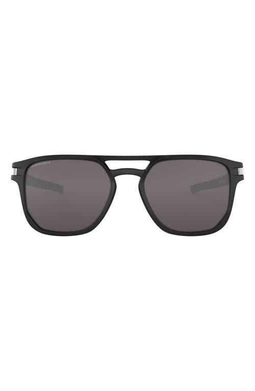 Men's Oakley Latch OO9436 54mm Square Sunglasses, Black Product Image