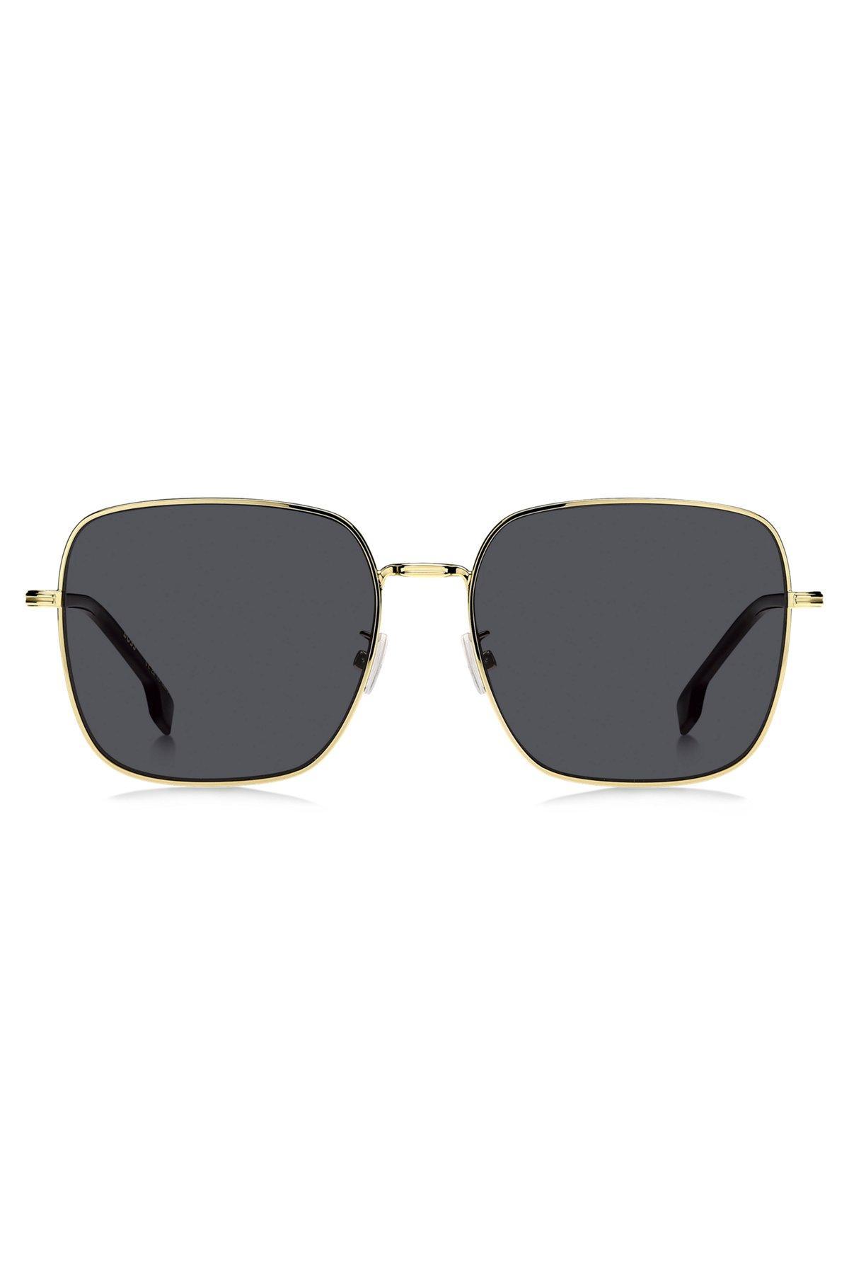 Men's Ray-Ban 0RB0840S 51mm Mega Wayfarer Square Gradient Sunglasses, Black Product Image