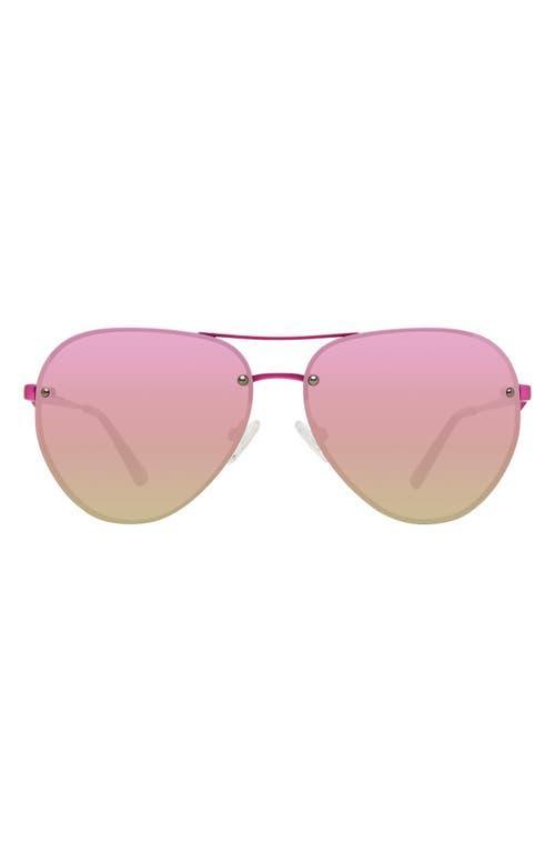Kurt Geiger London Womens KGL1002 Shoreditch 60mm Gradient Aviator Sunglasses Product Image