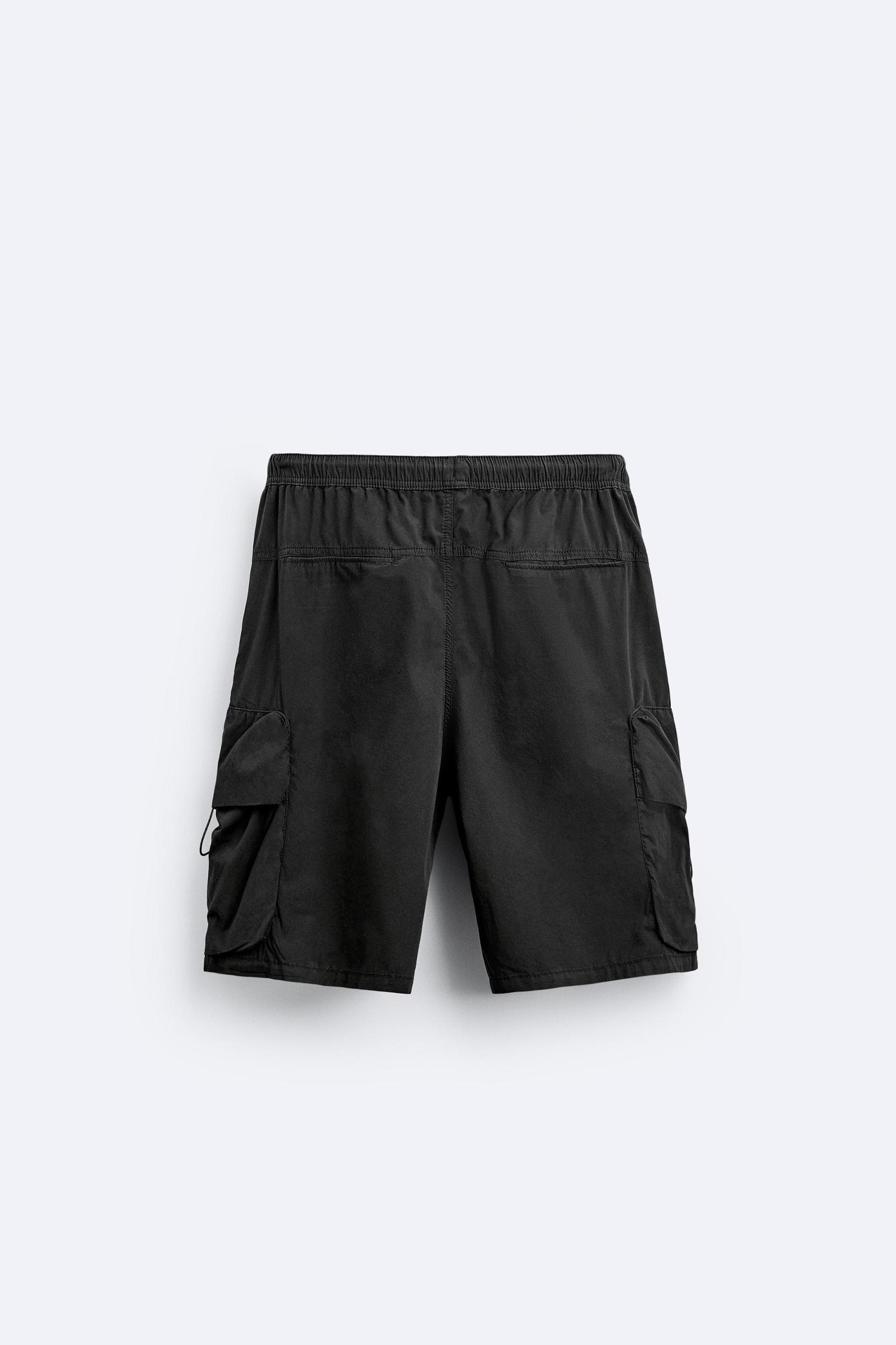 WASHED CARGO SHORTS Product Image