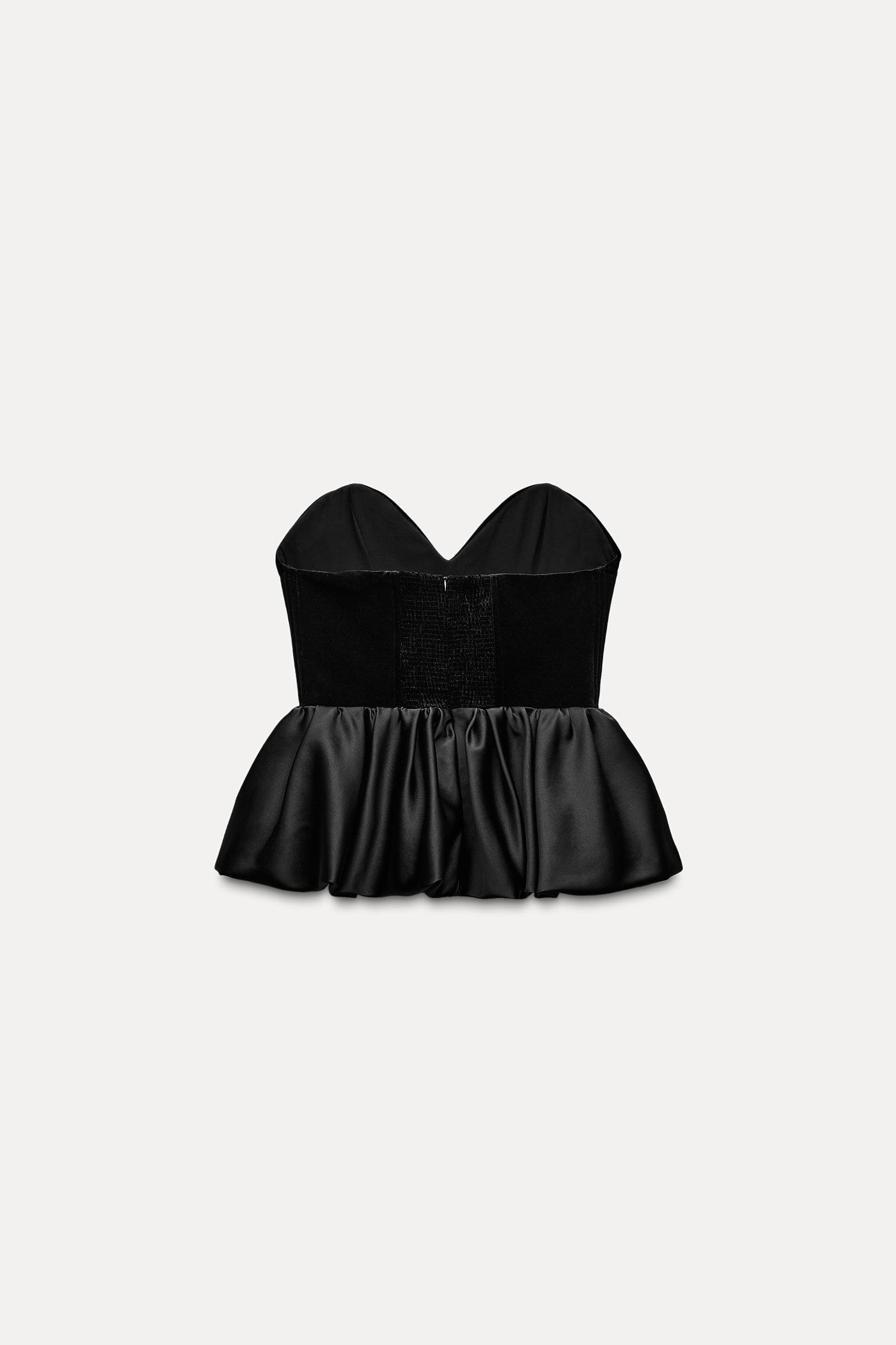 VELVET TOP ZW COLLECTION Product Image