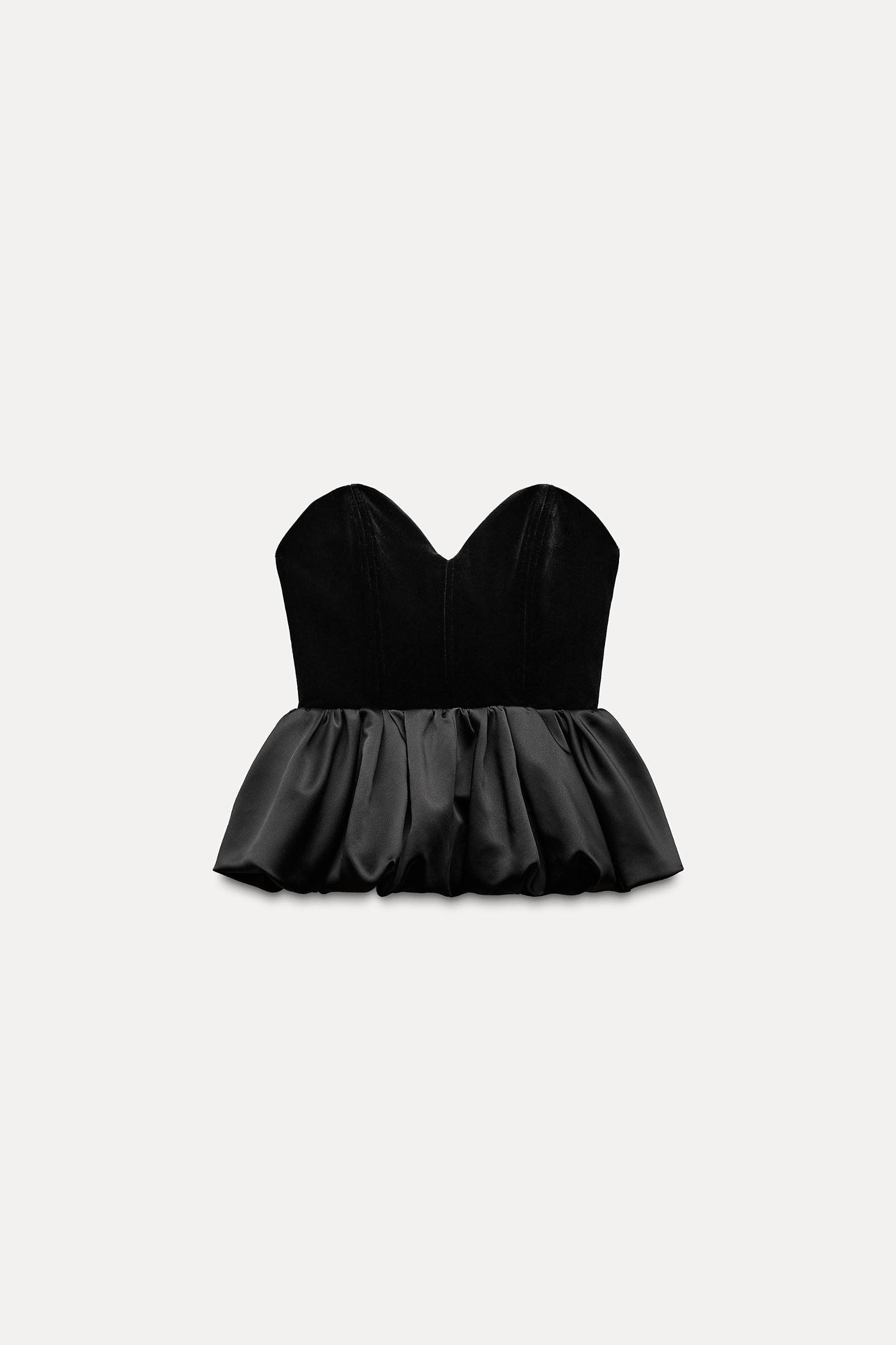 VELVET TOP ZW COLLECTION Product Image