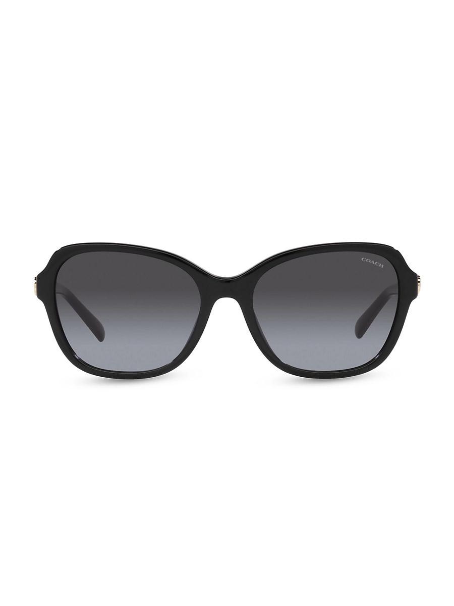 COACH  Womens 56mm Cat Eye Sunglasses Product Image