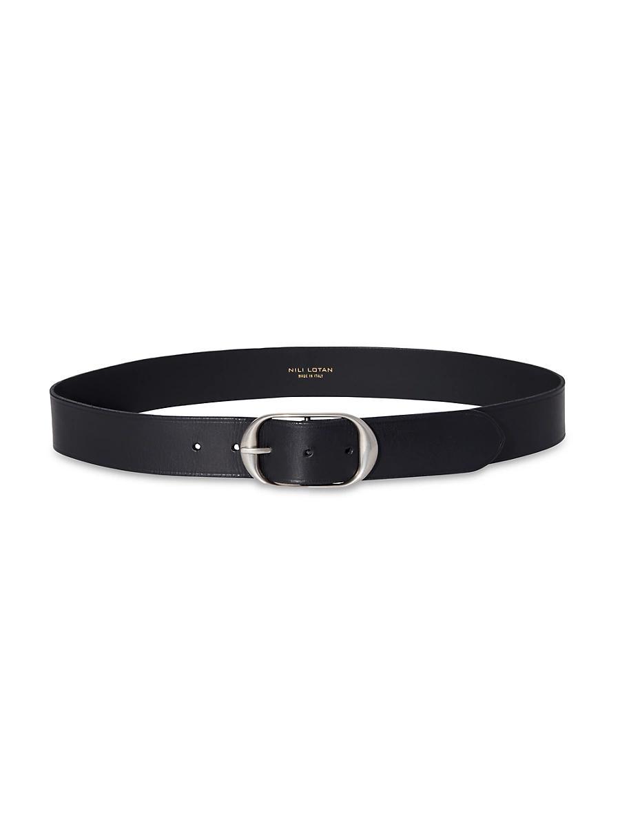 Womens Nili Leather Belt Product Image