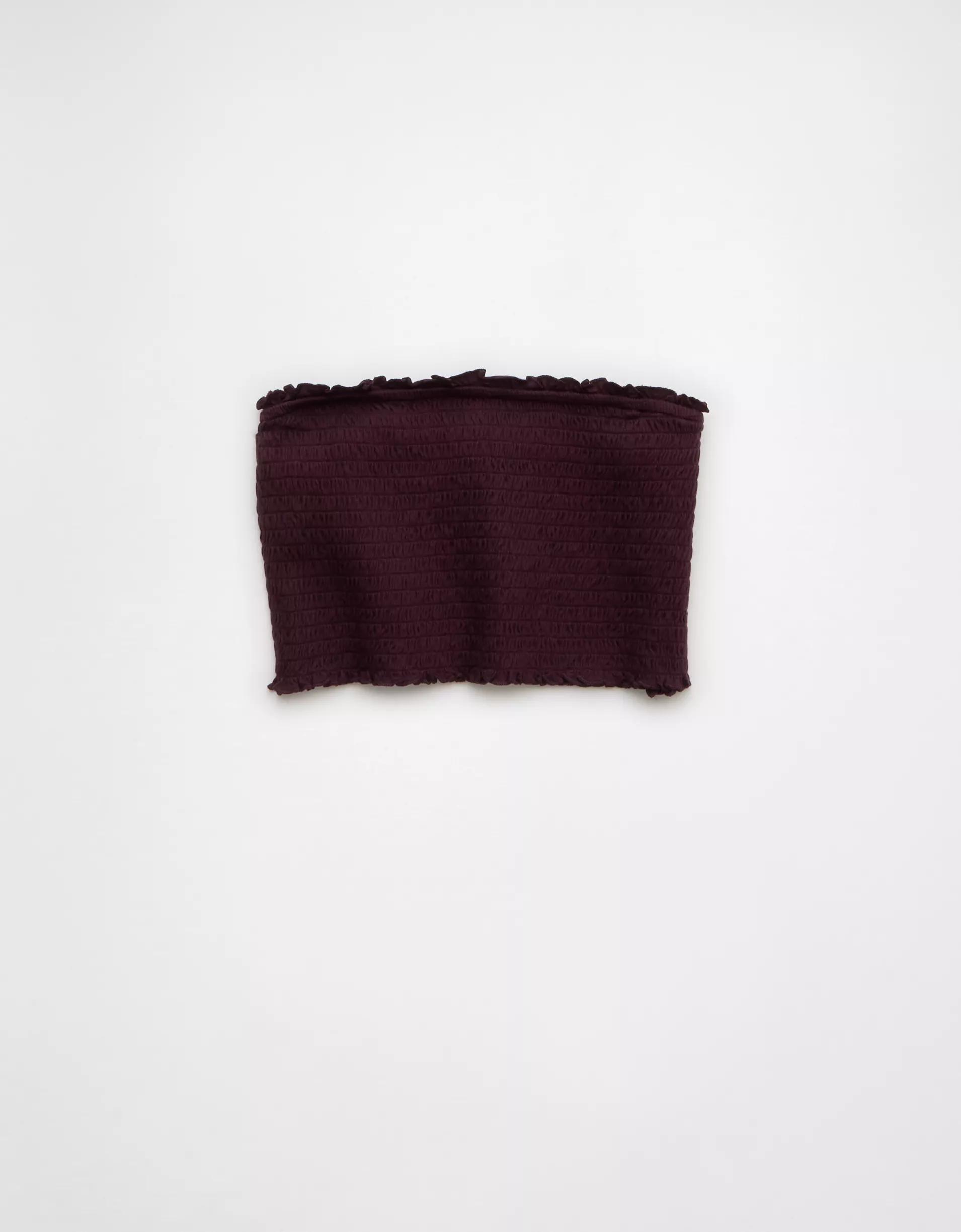 AE Sunchaser Knit Smocked Bandeau Product Image