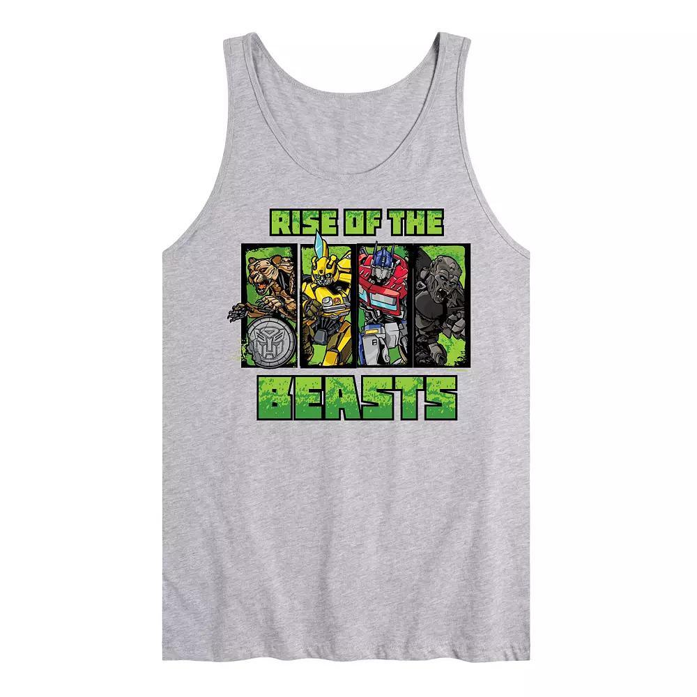Mens Transformers Rise Of The Beasts Graphic Tank Top Product Image