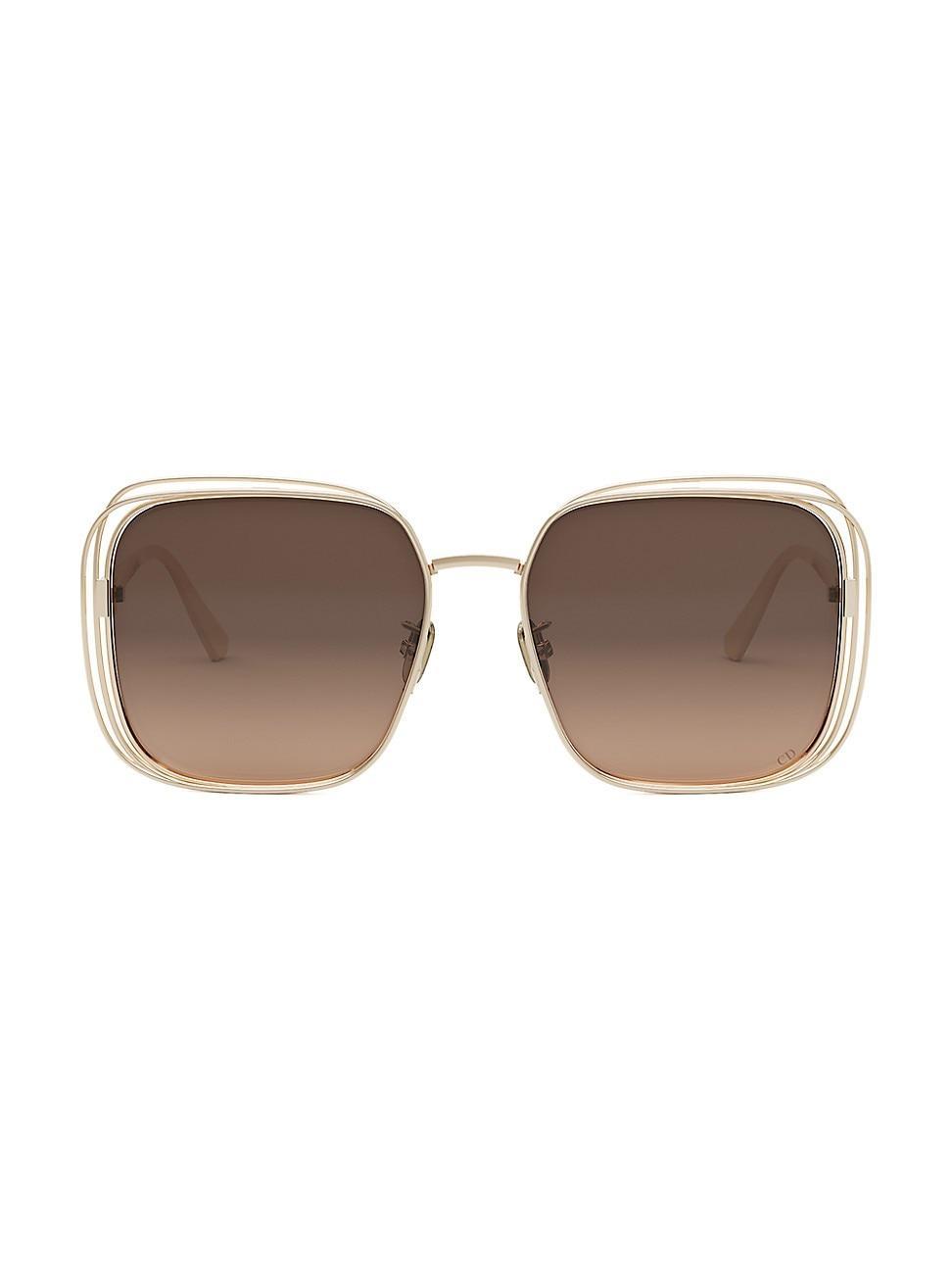 Womens 54MM Square Cat-Eye Sunglasses Product Image