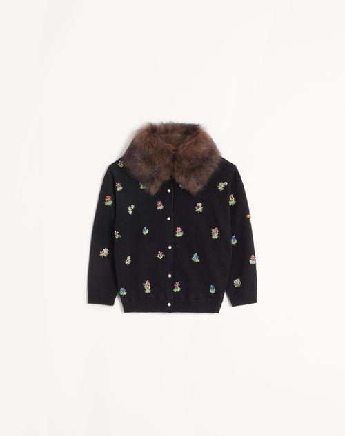 EMBROIDERED CARDIGAN Product Image