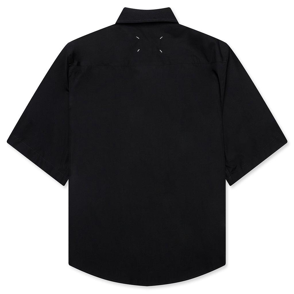Short-Sleeved Shirt - Black Male Product Image