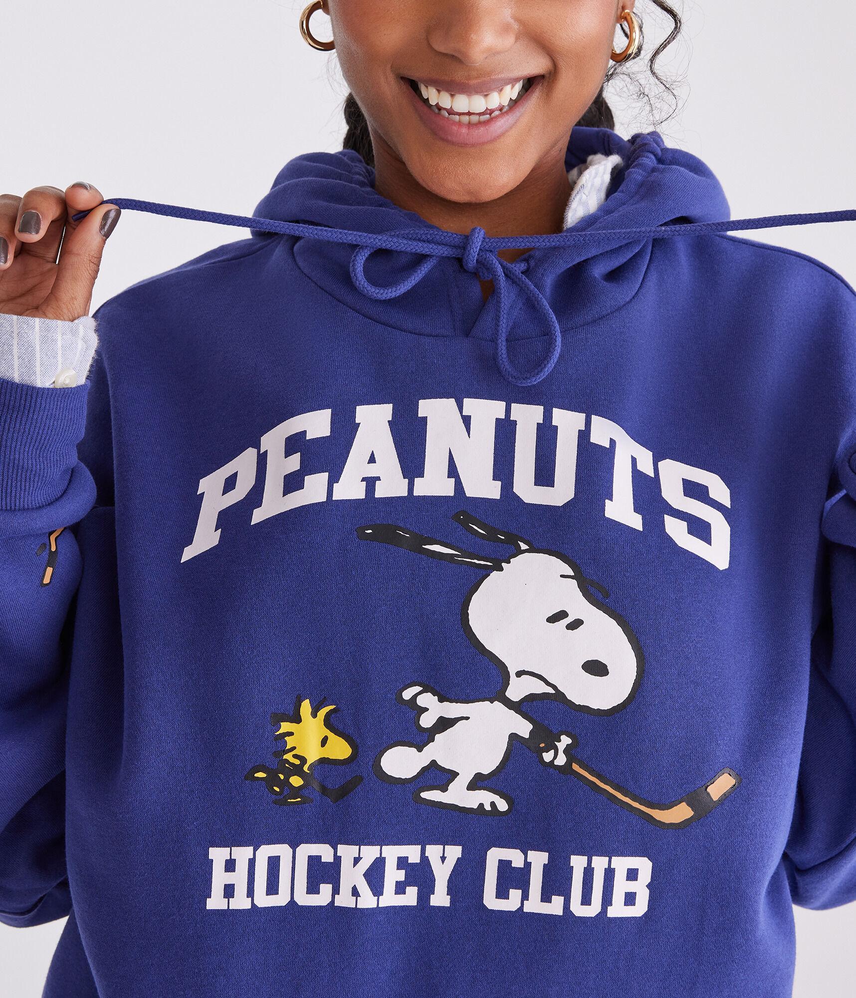 Peanuts® | Aéropostale Snoopy Hockey Club Pullover Hoodie Product Image