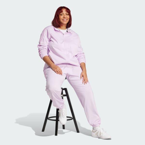 Plus Size adidas Tricot 3-Stripes Sportswear Track Pants, Womens Product Image
