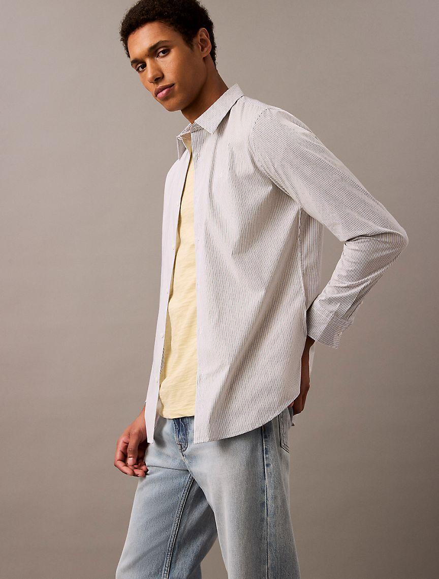 Pure Poplin Stretch Shirt Product Image