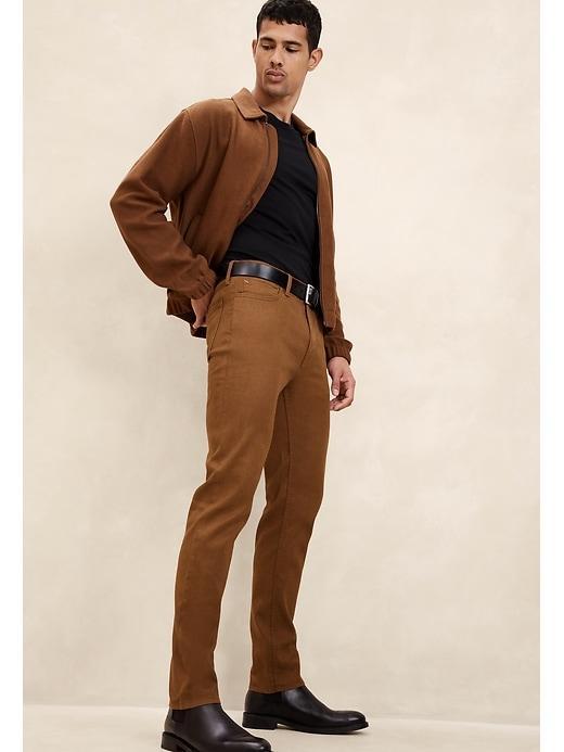 Slim Linen-Cotton Traveler Pant Product Image