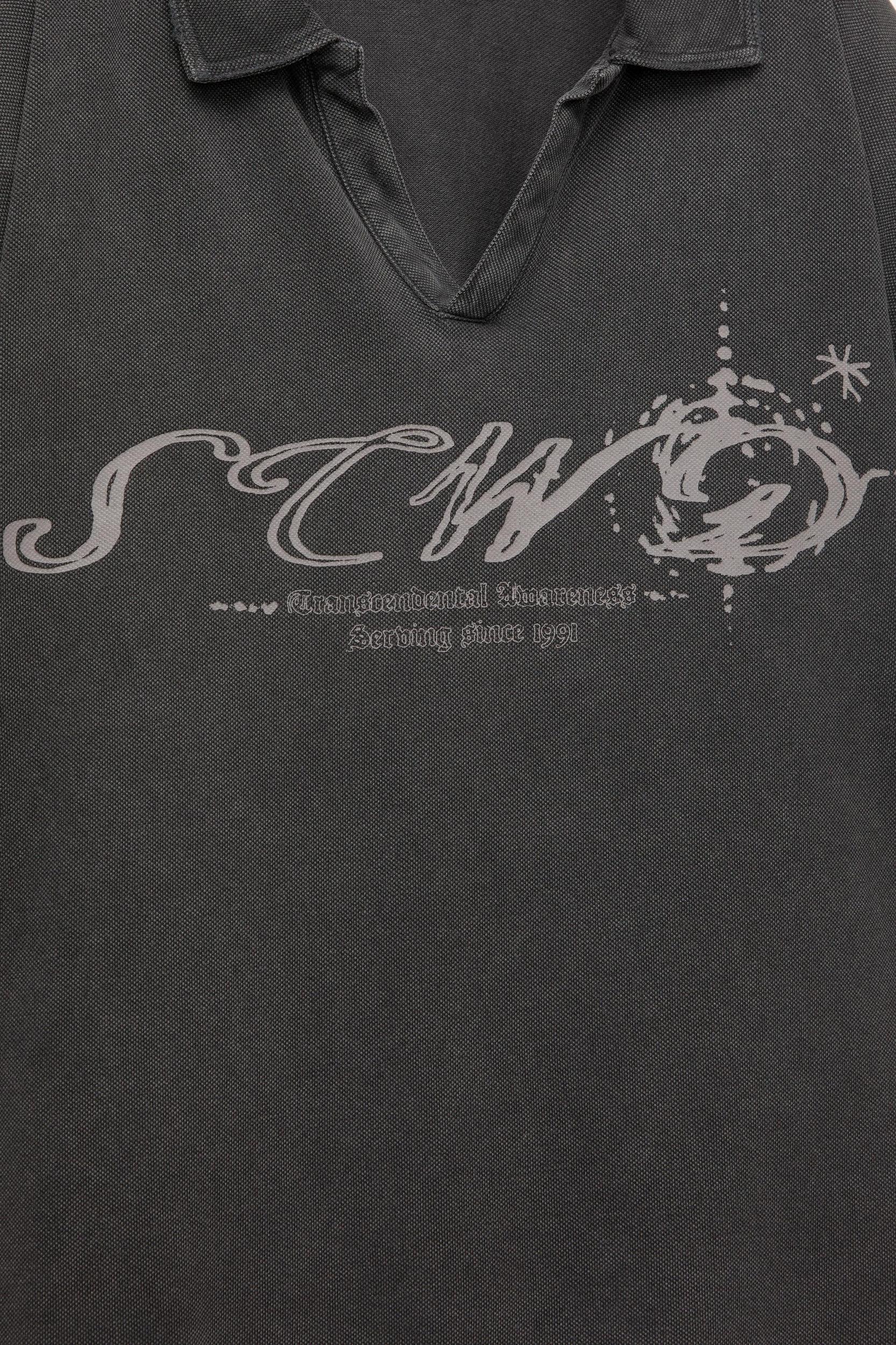 Washed STWD polo shirt Product Image