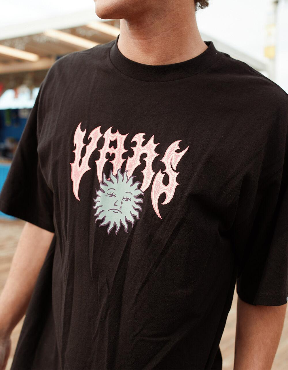 VANS Sunface Mens Tee - BLACK Product Image