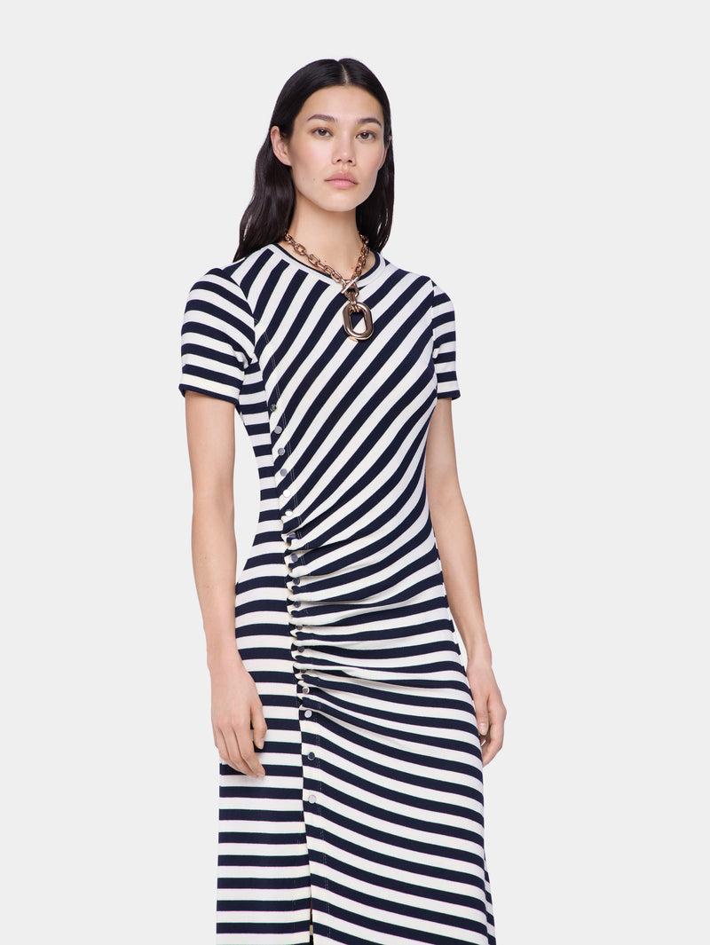 DRAPED MIDI DRESS IN WOOL Product Image