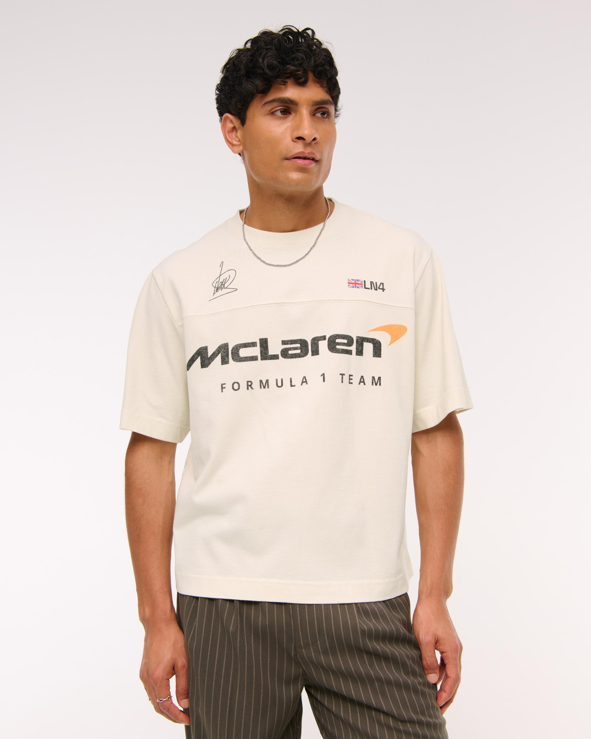 Premium Heavyweight Cropped McLaren Tee Product Image