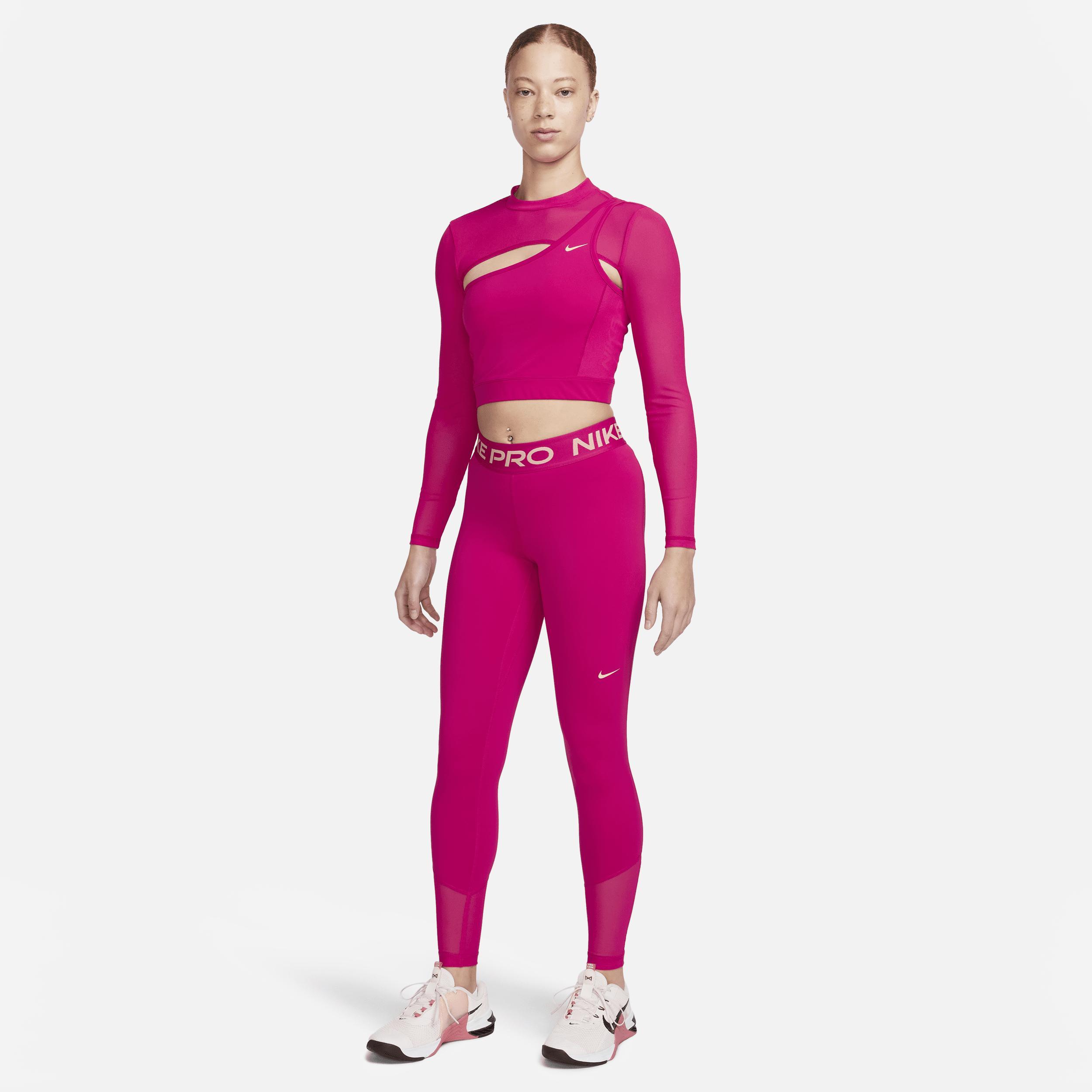 Nike Pro Women's Long-Sleeve Cropped Top Product Image