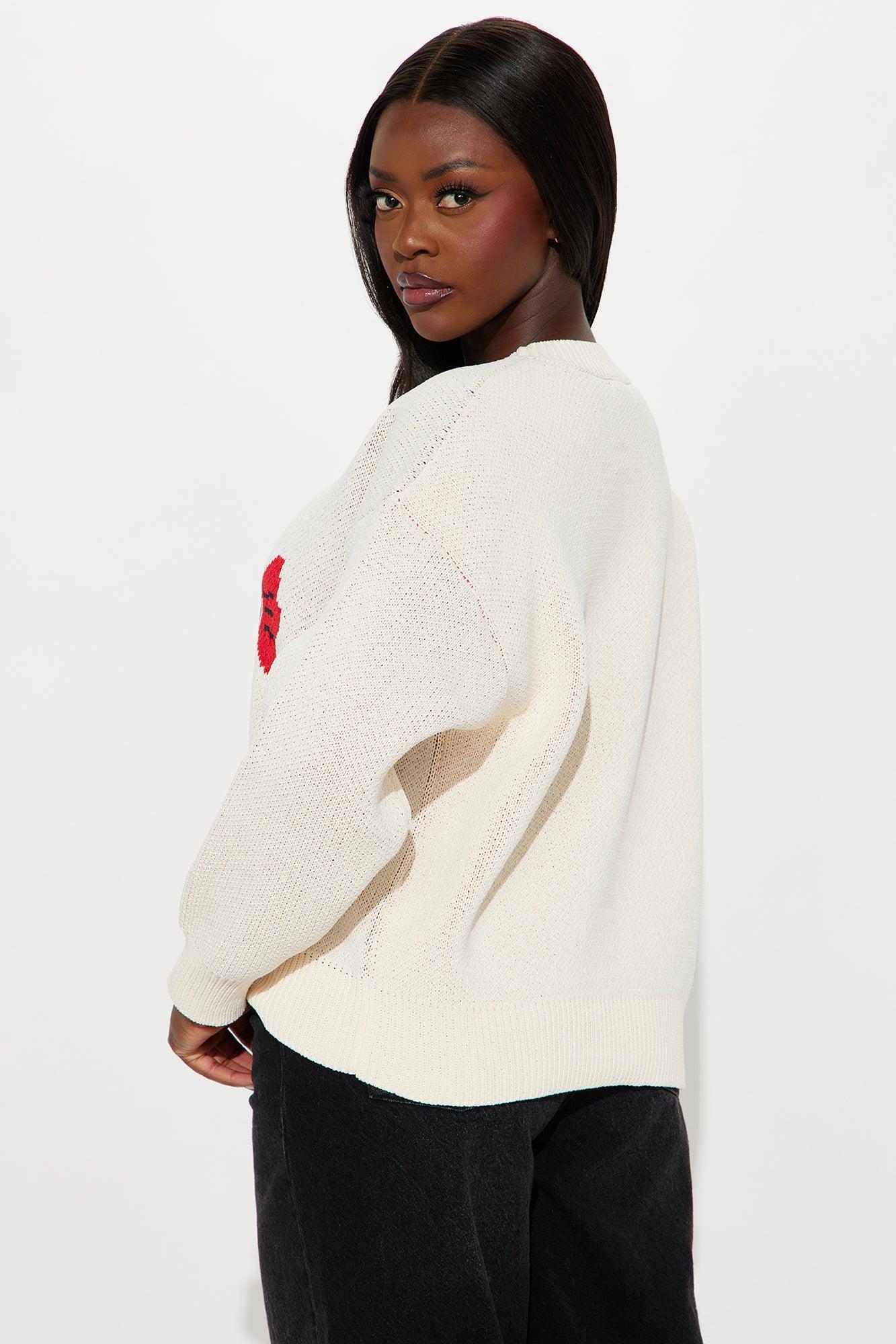 Nantucket Nights Lobster Sweater - Cream/combo Product Image