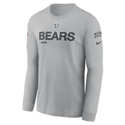 Chicago Bears Salute to Service Mascot Edge Legend Nike Men's NFL Long-Sleeve T-Shirt Product Image