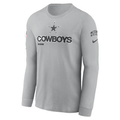 Dallas Cowboys Salute to Service Mascot Edge Legend Nike Men's NFL Long-Sleeve T-Shirt Product Image