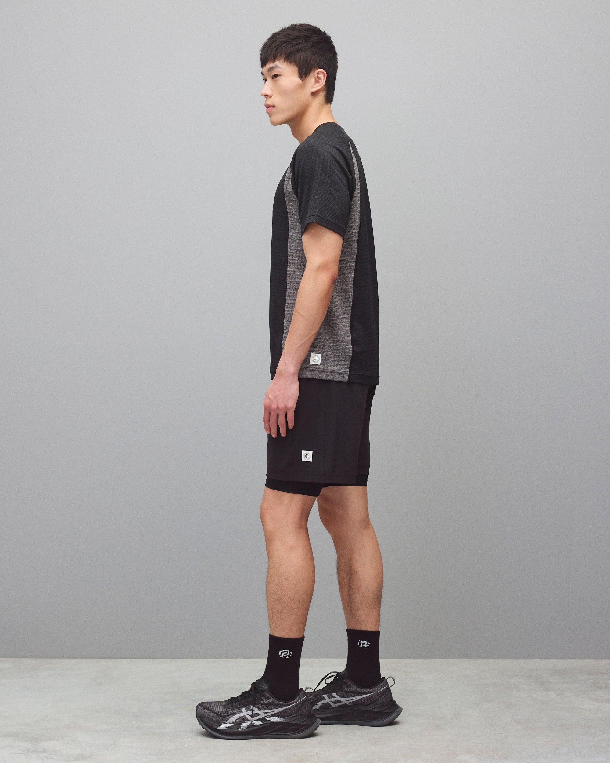 Solotex Mesh Tiebreak Colour Block Standard T-Shirt Male Product Image
