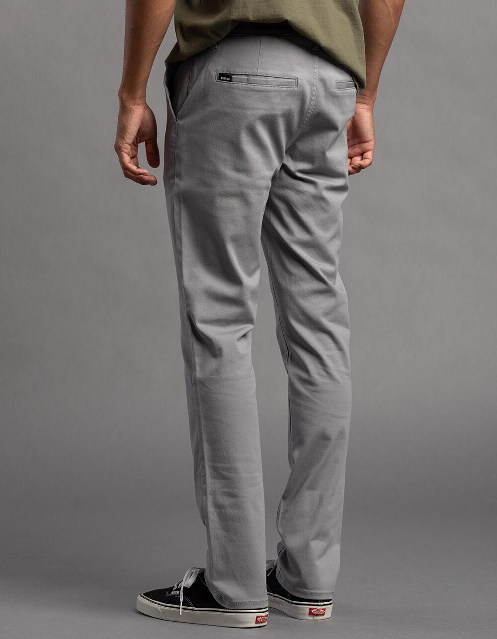 RSQ Mens Slim Chino Pants - LIGHT GRAY Product Image