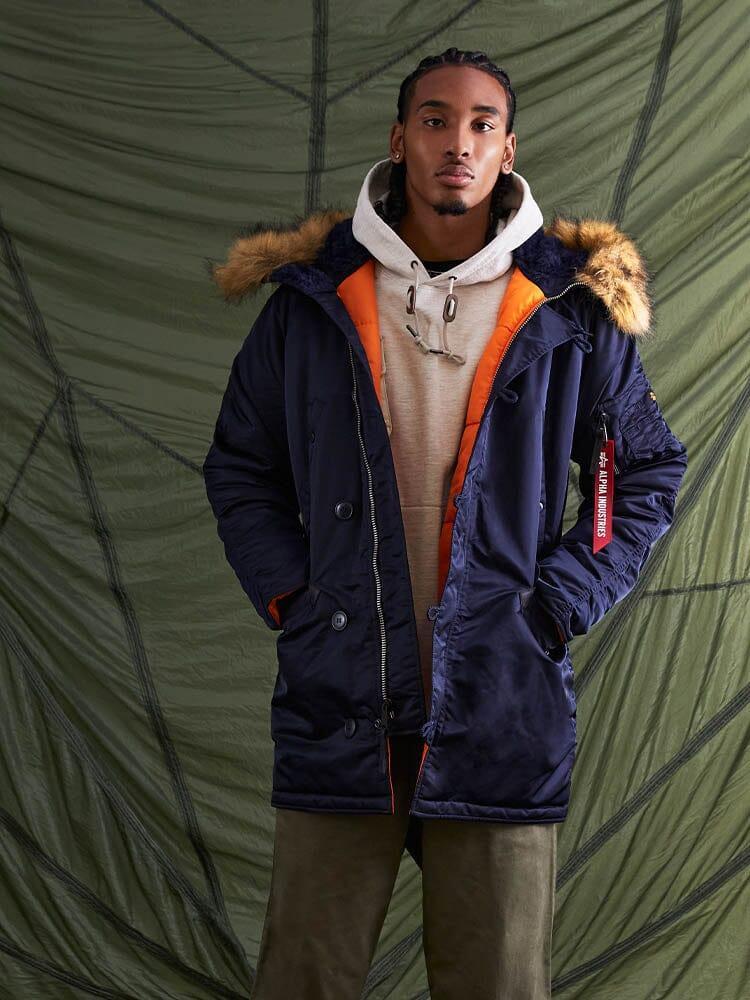 N-3B SLIM FIT PARKA Male Product Image
