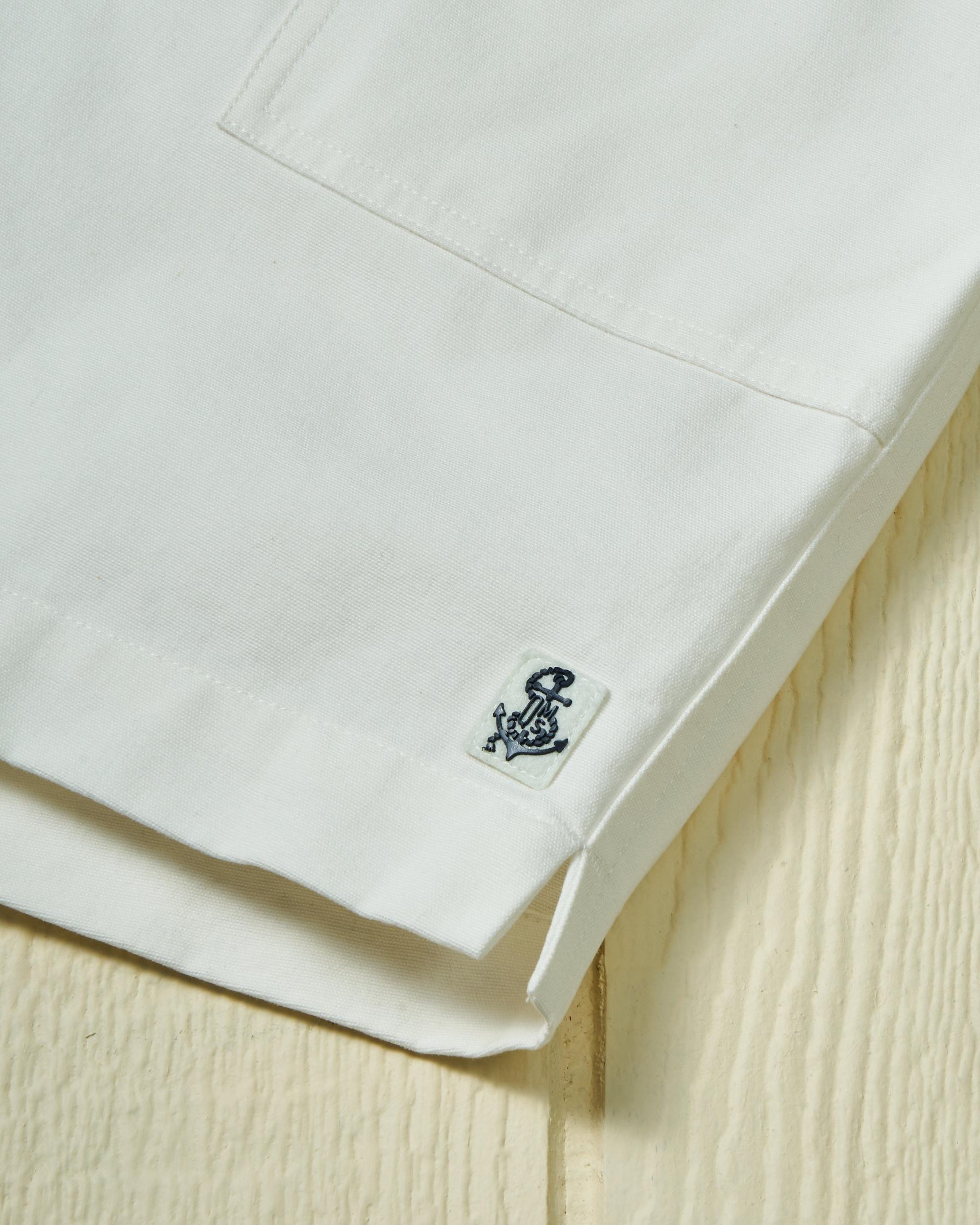 Ventura Short in White Canvas Product Image