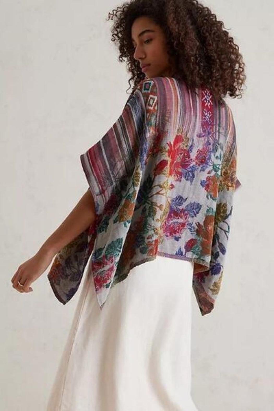 Multi-Layered Jacquard Short Jacket Product Image
