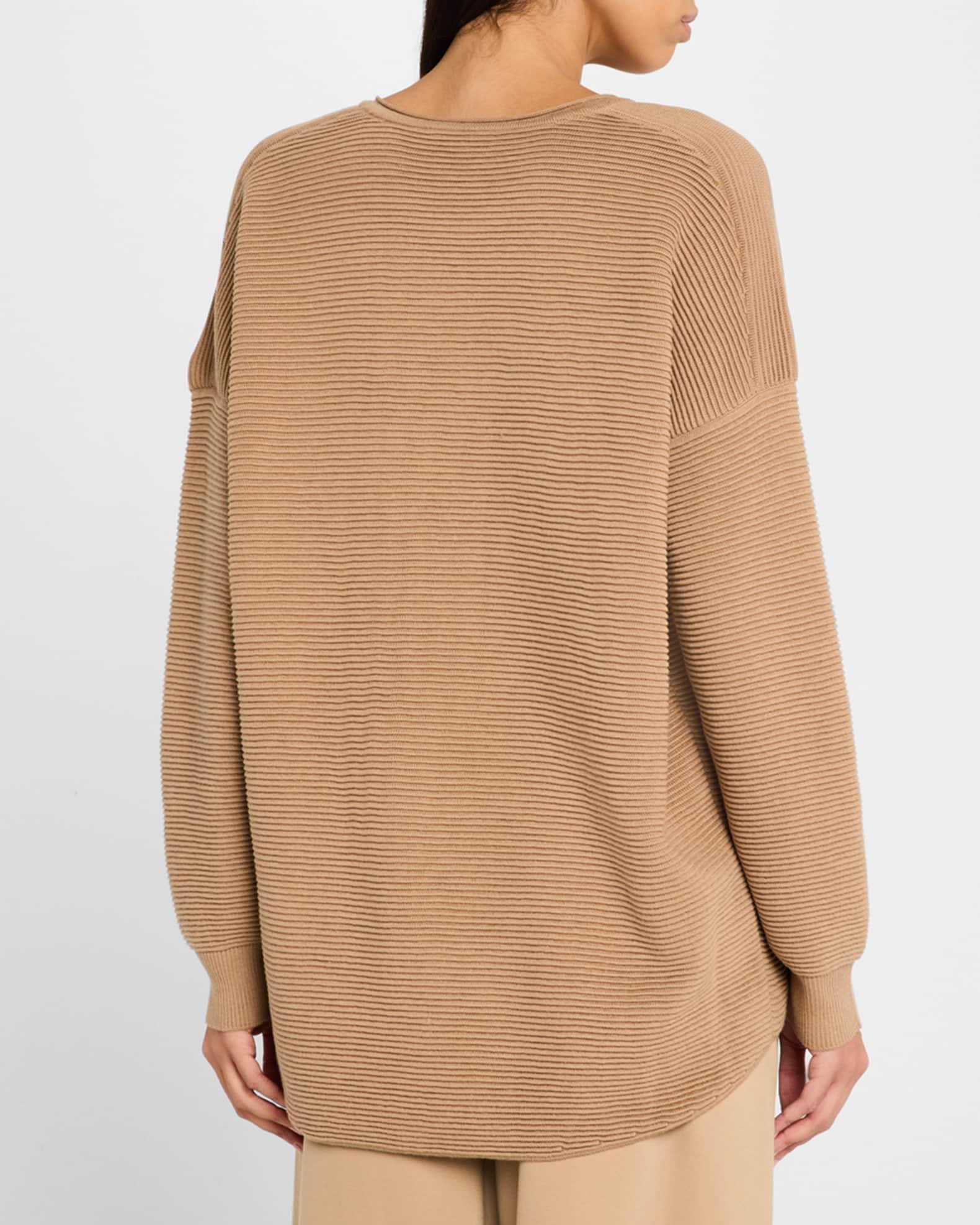 Ribbed Crewneck Tunic Product Image
