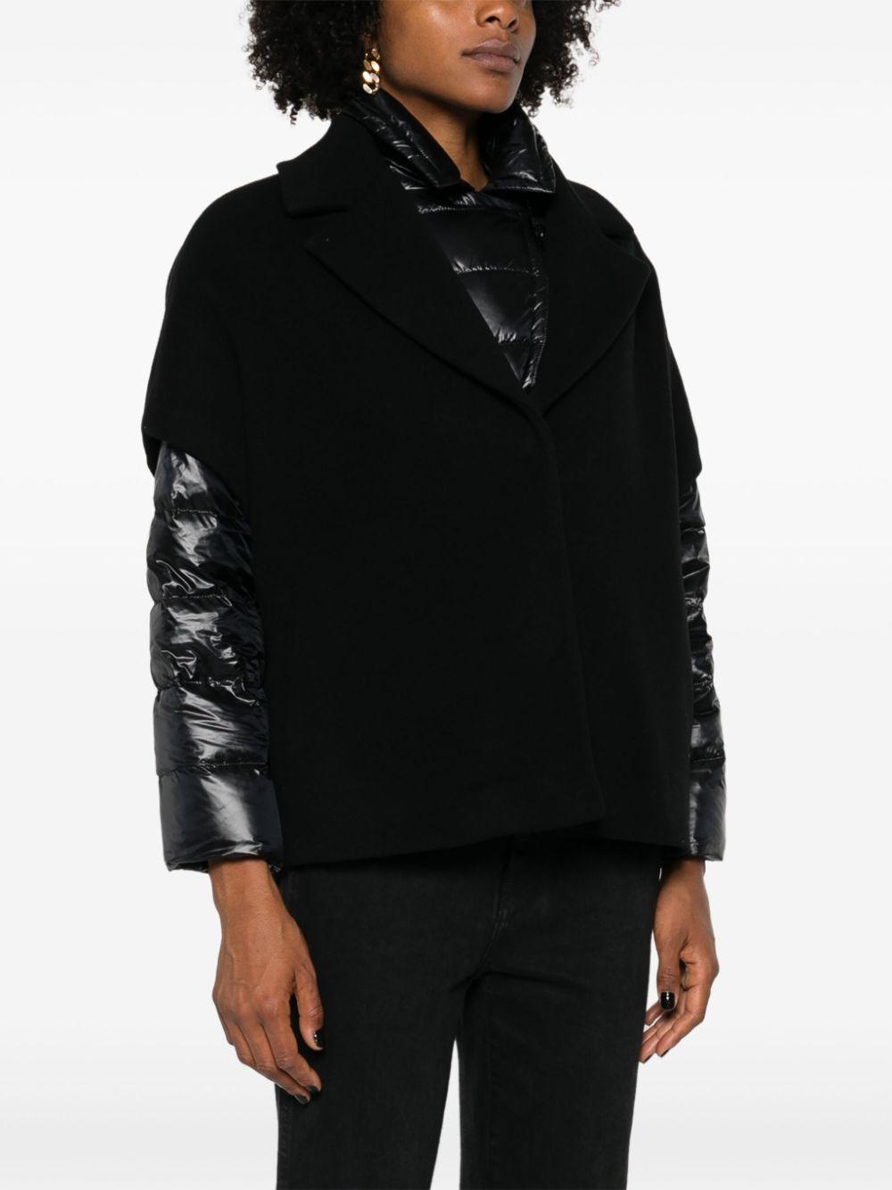 layered wool jacket Product Image