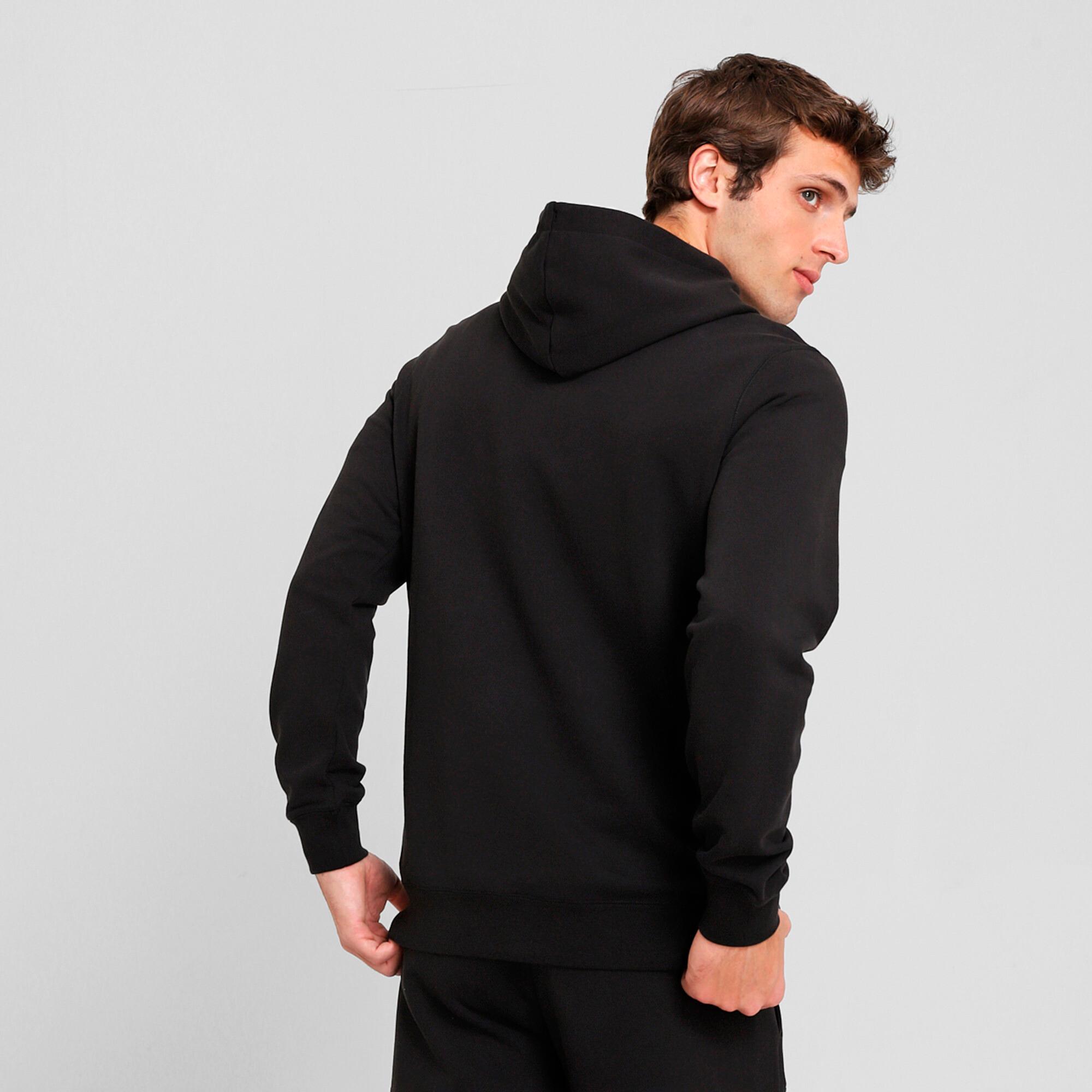 Wardrobe Essentials Suede Hoodie Men Product Image