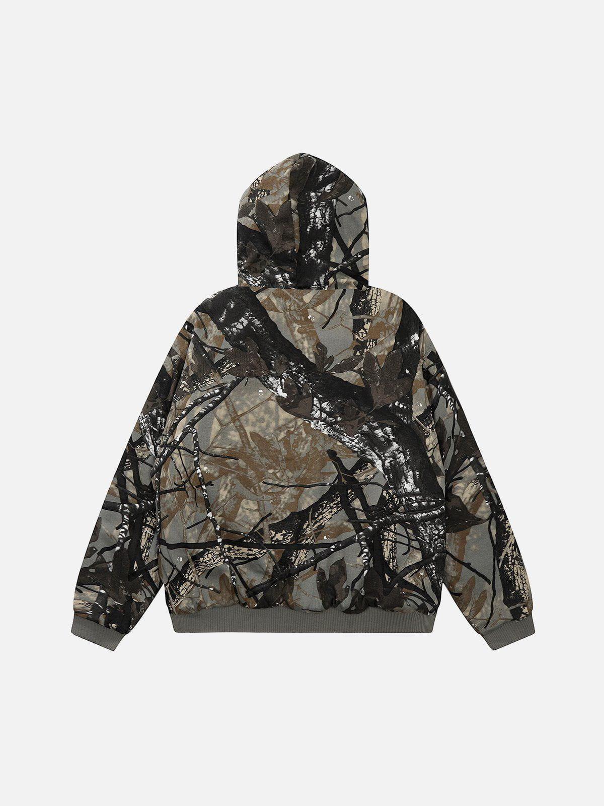 Aelfric Eden Branch Print Cropped Coat Product Image
