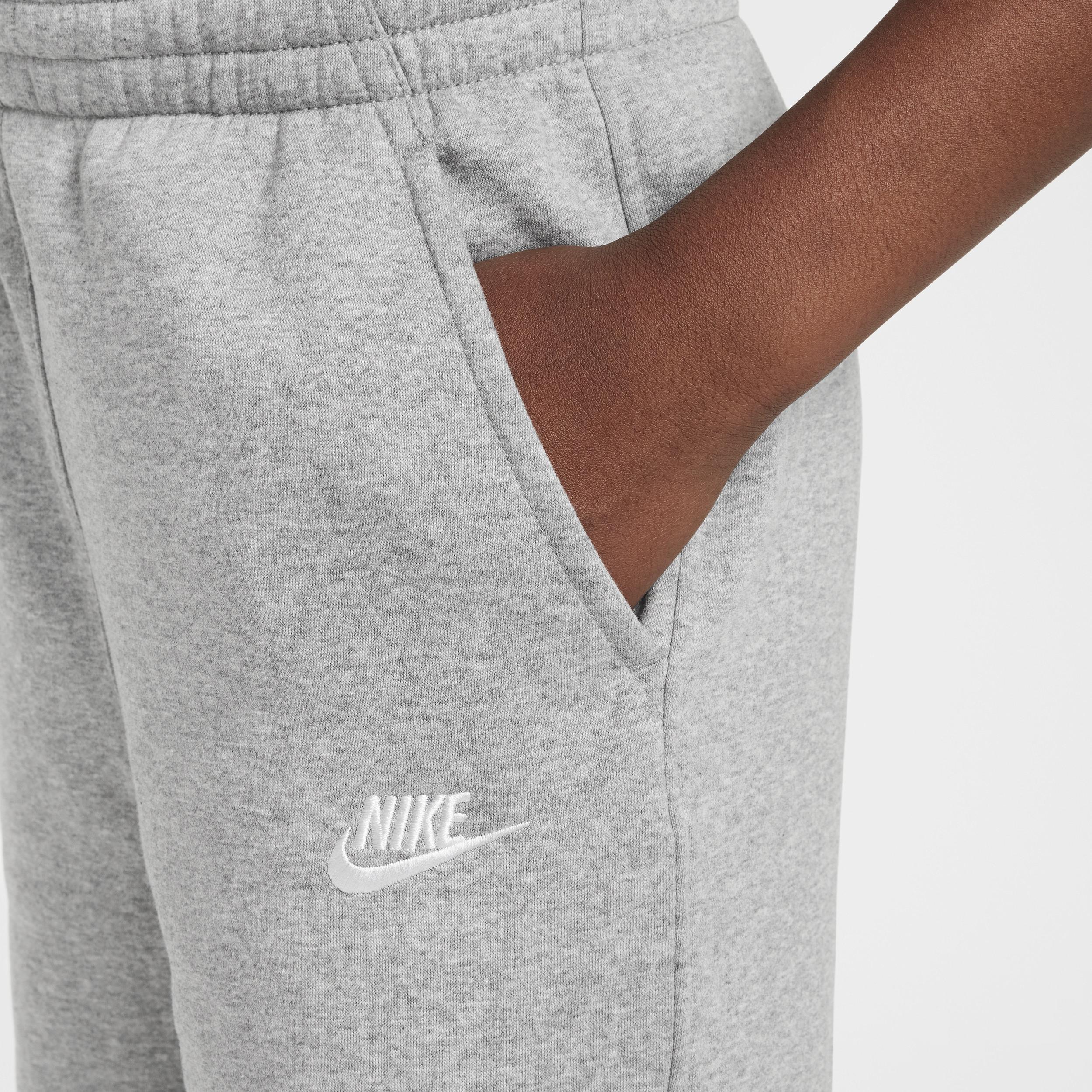 Girls 7-16 Nike Sportswear Club Fleece Wide-Leg Pants, Girl's, Size: Large, Pink Product Image