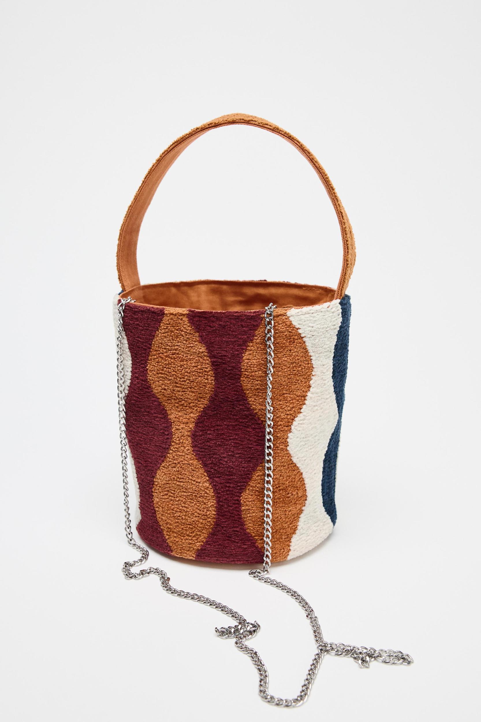 COLORFUL MINI CYLINDRICAL BUCKET BAG Product Image