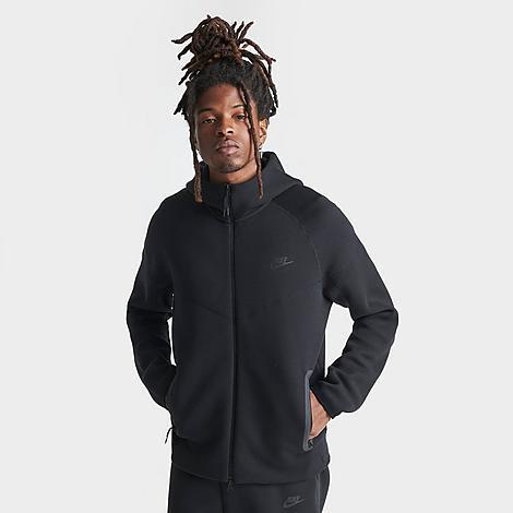 Nike Tech Fleece full zip hoodie in gray Product Image