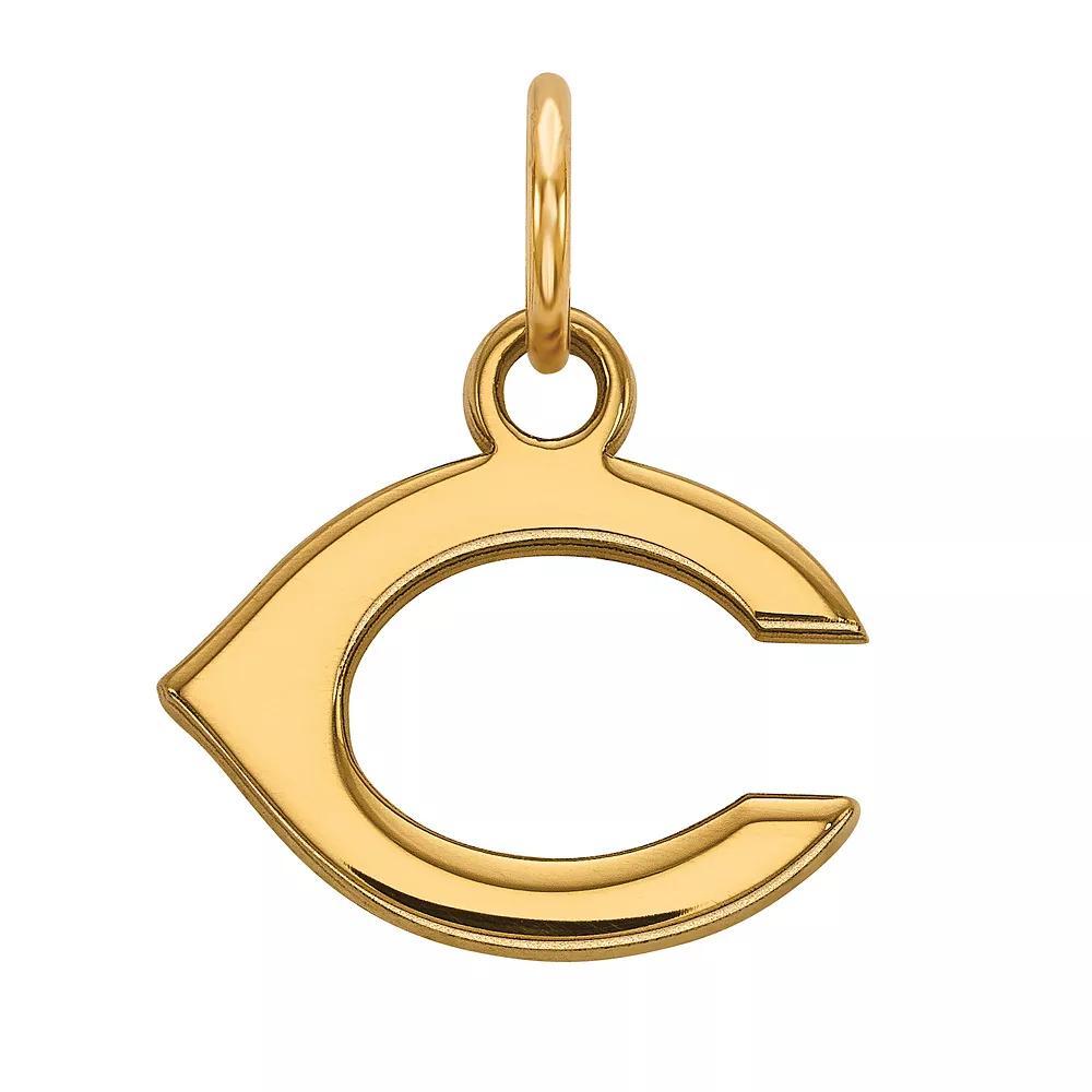 LogoArt Sterling Silver Cincinnati Reds Mini Pendant, Women's, Size: 16 mm Product Image