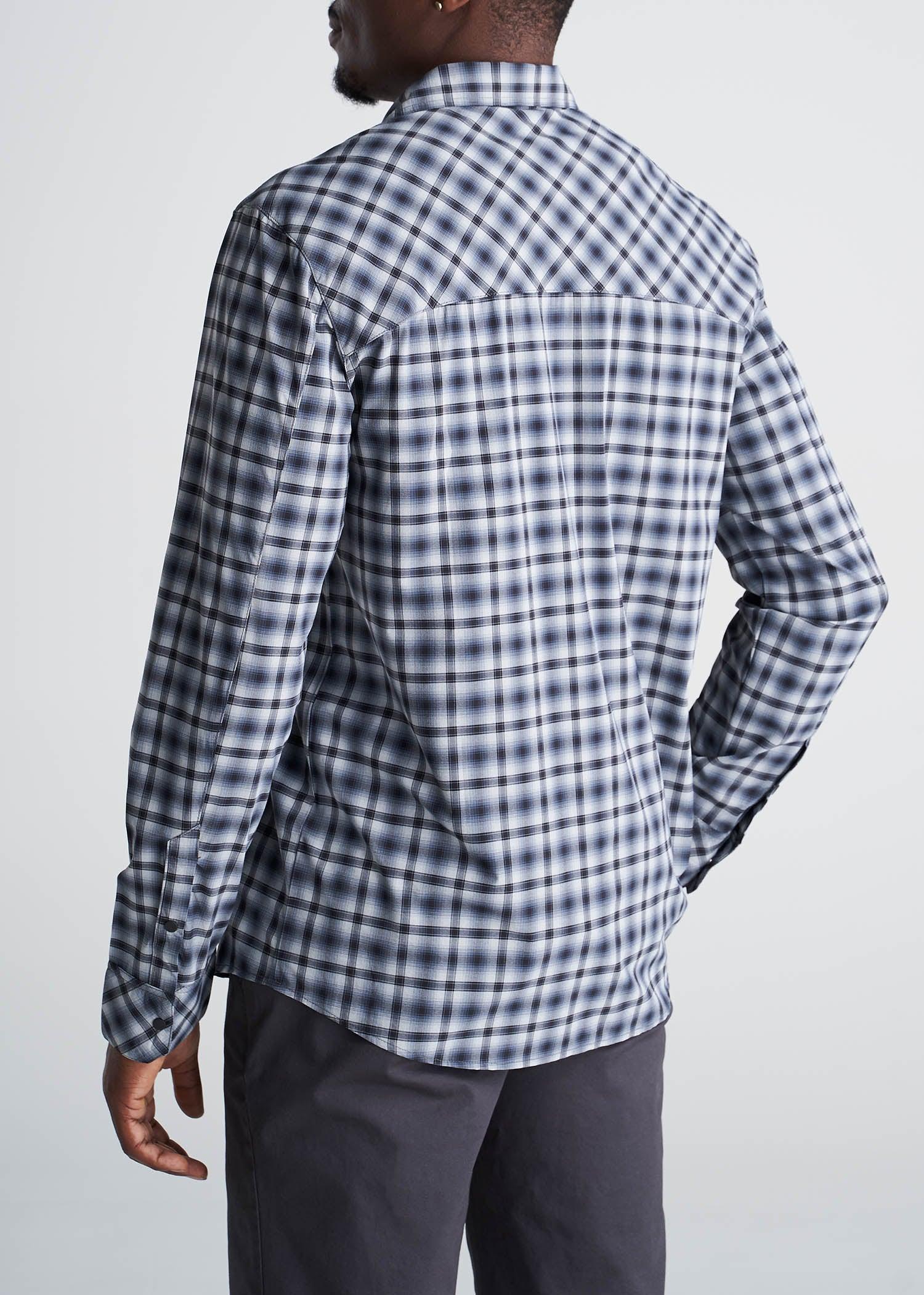 Tall Men's Ultra Lightweight Snap-Front Shirt in Midnight Canyon Product Image