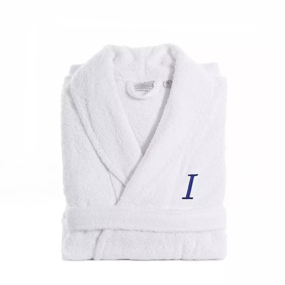 Linum Home Textiles Turkish Cotton Personalized Unisex Embroidered Terry Bathrobe, Women's, Size: Small/Medium Product Image