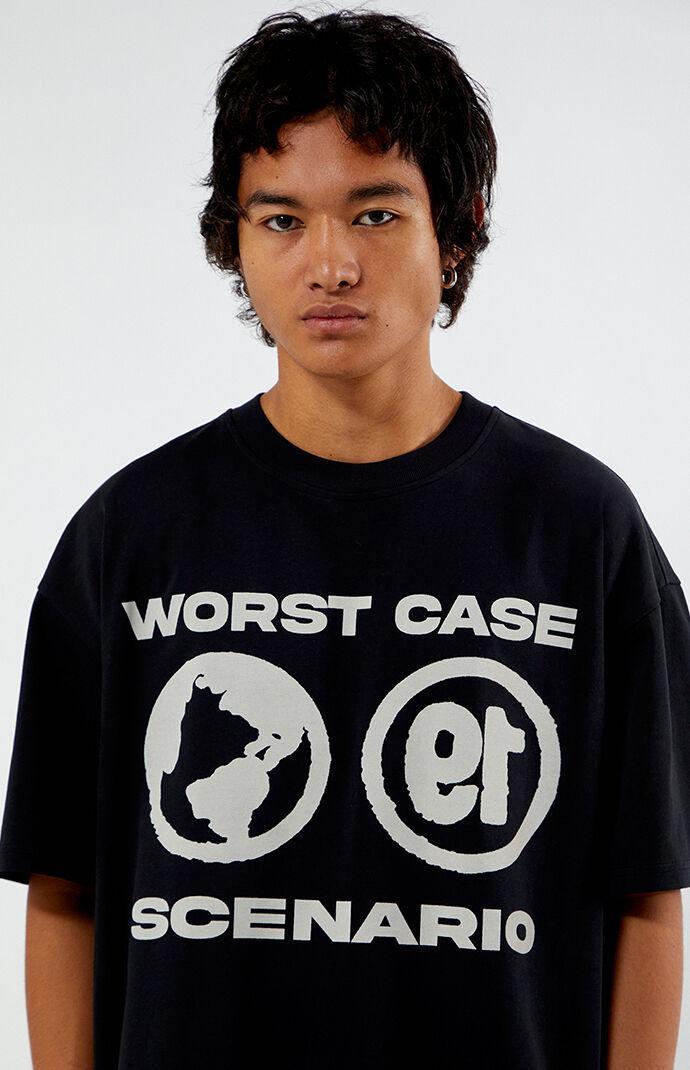 Men's Over Boxy Cropped T-Shirt Product Image