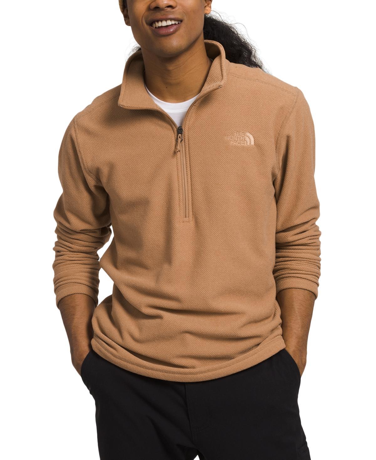 The North Face Textured Cap Rock Quarter Zip Pullover Product Image